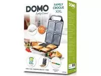 Een Domo croque monsieur machine Family Croque XXL, wit koop je bij ShopXPress