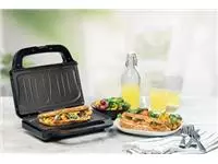 Een Domo croque monsieur machine Big Croque XL, zilver koop je bij ShopXPress