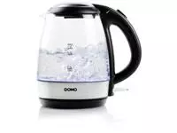 Een Domo waterkoker uit glas en RVS, 1,2 l, 2200 W koop je bij ShopXPress