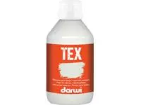 Een Darwi textielverf Tex, 250 ml, wit koop je bij ShopXPress