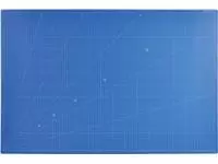 Een Desq Professionele snijmat, 5-laags, blauw, ft 60 x 90 cm koop je bij ShopXPress