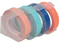 Een Desq tape voor lettertang 9 mm, trendy, blister van 4 kleuren koop je bij ShopXPress