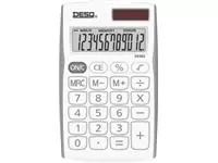 Een Desq zakrekenmachine Mobile 30202, wit koop je bij ShopXPress