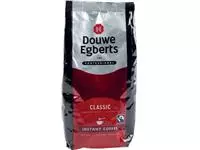 Een Douwe Egberts instant koffie, Classic, fairtrade, pak van 300 gram koop je bij ShopXPress