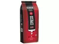 Een Douwe Egberts koffiebonen, espresso Dark, pak van 1 kg koop je bij ShopXPress
