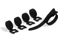 Een Durable Cavoline Grip Tie kabelbinder met klittenband, zwart, pak van 5 stuks koop je bij ShopXPress