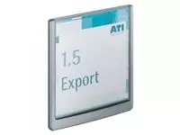 Een Durable Click Sign deurnaamhouder, ft 14,9 x 14,8 cm, grijs koop je bij ShopXPress