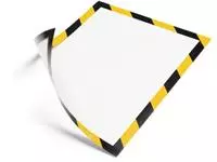 Een Durable Duraframe Magnetic Security ft A4, geel/zwart, 5 stuks koop je bij ShopXPress