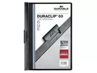 Een Durable Klemmap Duraclip Original 60 zwart koop je bij ShopXPress