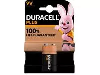 Een Duracell batterij Plus 100% 9V koop je bij ShopXPress