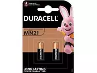 Een Duracell batterijen Alkaline Security MN21, blister van 2 stuks koop je bij ShopXPress