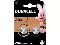Een Duracell knoopcel Electronics DL/CR 2032, 3 volt, blister van 2 stuks koop je bij ShopXPress
