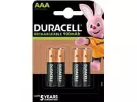 Een Duracell oplaadbare batterijen Recharge Ultra AAA, blister van 4 stuks koop je bij ShopXPress