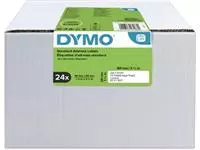 Een Dymo Value Pack: etiketten LabelWriter ft 89 x 28 mm, wit, doos van 24 x 130 etiketten koop je bij ShopXPress