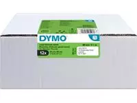 Een Dymo Value Pack: etiketten LabelWriter ft 89 x 36 mm, wit, doos van 12 x 260 etiketten koop je bij ShopXPress