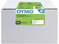 Een Dymo Value Pack: etiketten LabelWriter ft 89 x 36 mm, wit, doos van 24 x 260 etiketten koop je bij ShopXPress