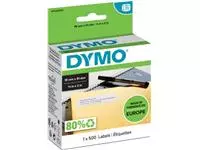 Een Dymo etiketten LabelWriter ft 19 x 51 mm, verwijderbaar, wit, 500 etiketten koop je bij ShopXPress