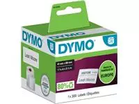 Een Dymo etiketten LabelWriter ft 89 x 41 mm, verwijderbaar, wit, 300 etiketten koop je bij ShopXPress