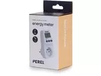 Een Perel energiemeter, 230 V, 16 A, wit, voor België koop je bij ShopXPress