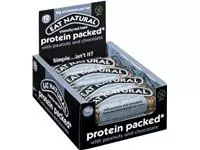 Een Eat Natural reep protein packed, pindanoten - chocolade, 45 g, pak van 12 stuks koop je bij ShopXPress