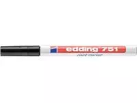 Een Edding paintmarker e-751 Professional zwart koop je bij ShopXPress