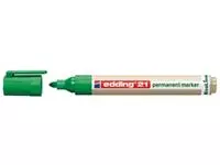 Een Edding permanent marker Ecoline e-21 groen koop je bij ShopXPress