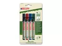 Een Edding permanent marker Ecoline e-21 set van 4 stuks in geassorteerde kleuren koop je bij ShopXPress