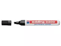 Een Edding permanent marker e-3300 zwart (op blister) koop je bij ShopXPress