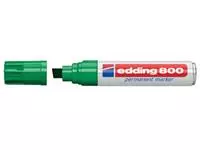 Een Edding permanent marker e-800 groen koop je bij ShopXPress