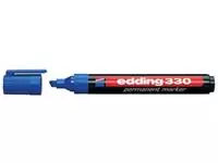 Een Edding permanente marker e-330 blauw koop je bij ShopXPress