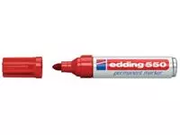 Een Edding permanente marker e-550 rood koop je bij ShopXPress
