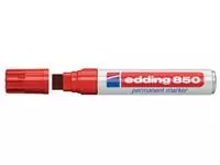Een Edding permanente marker e-850 rood koop je bij ShopXPress
