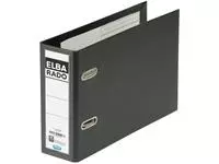 Een Elba Rado Plast ordner voor ft A5 dwars, zwart, rug van 7,5 cm koop je bij ShopXPress