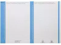 Een Elba ruiterstrook type 8, vel met 2x27 etiketten, pak van 270 etiketten, blauw koop je bij ShopXPress
