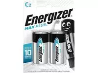 Een Energizer batterijen Max Plus C, blister van 2 stuks koop je bij ShopXPress