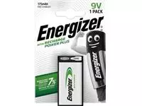 Een Energizer herlaadbare batterijen Power Plus 9V/HR22/175, op blister koop je bij ShopXPress