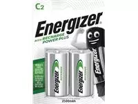 Een Energizer herlaadbare batterijen Power Plus C, blister van 2 stuks koop je bij ShopXPress