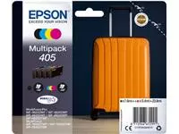 Een Epson inktcartridge 405, 300 - 350 pagina&#39;s, OEM C13T05G64010, 4 kleuren koop je bij ShopXPress