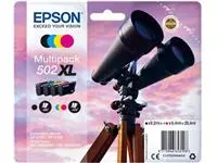 Een Epson inktcartridge 502XL, 470 - 550 pagina&#39;s, OEM C13T02W64010, 4 kleuren koop je bij ShopXPress