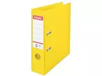 Een Esselte Ordner Power N° 1 Vivida ft A4, rug van 7,5 cm, geel koop je bij ShopXPress