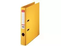 Een Esselte ordner Power N°1 geel, rug van 5 cm koop je bij ShopXPress