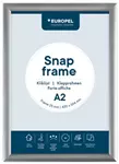 Een Europel clicklijst, lijst 25mm A2, zilverkleurig posterframe koop je bij ShopXPress