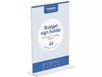 Een Europel folderhouder Budget, met T-voet, ft A5 koop je bij ShopXPress