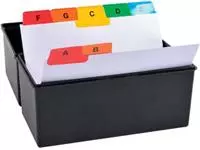 Een Exacompta tabbladen voor systeemkaartenbakken, 25 tabs, ft A7 koop je bij ShopXPress