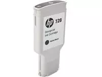 Een HP inktcartridge 728, 300 ml, OEM F9J68A, zwart mat koop je bij ShopXPress