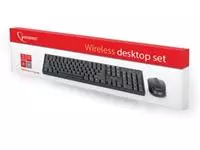 Een Gembird draadloze toetsenbord en muis, qwerty koop je bij ShopXPress