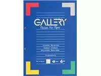 Een Gallery cursusblok, ft A4, 80 g/m², 2-gaatsperforatie, commercieel geruit, 100 vel koop je bij ShopXPress