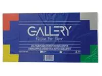 Een Gallery enveloppen ft 114 x 229 mm, met venster rechts, stripsluiting, pak van 50 stuks koop je bij ShopXPress