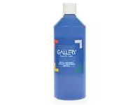 Een Gallery plakkaatverf, flacon van 500 ml, donkerblauw koop je bij ShopXPress