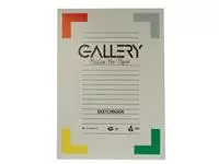Een Gallery schetsblok, ft 21 x 29,7 cm (A4), 180 g/m², blok van 50 vel koop je bij ShopXPress